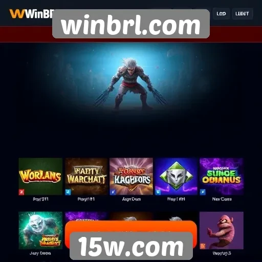 Principais jogos disponíveis na plataforma winbrl.com